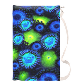 Blue & Green Zoa Garden Laundry Bags