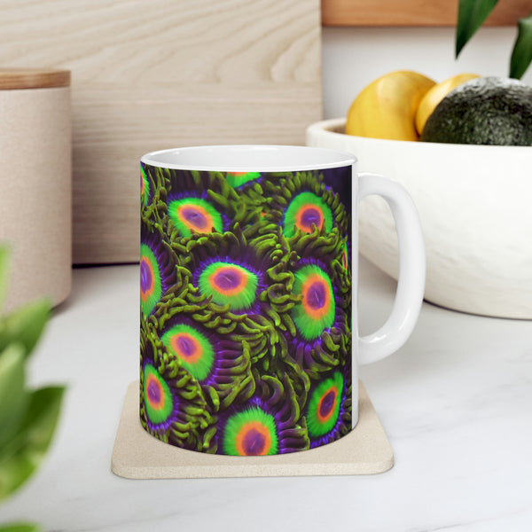 Zoanthids by Christina Rasta Mug - Ceramic Mug 11oz