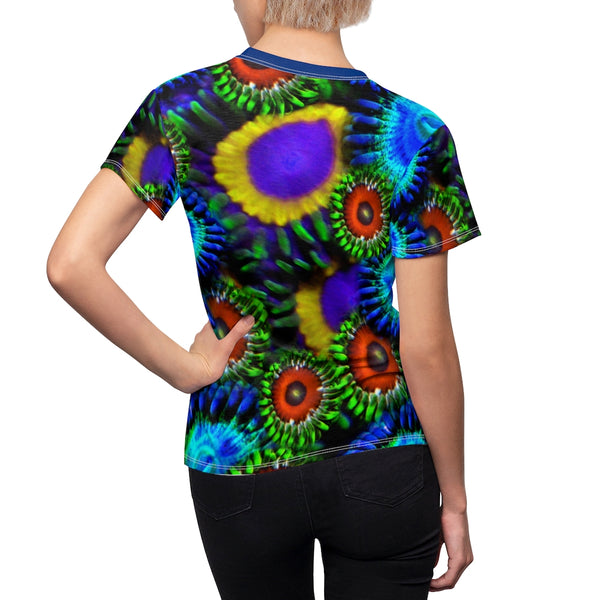 Zoanthids by Christina Multi Colored Zoanthid Garden Women's Tee