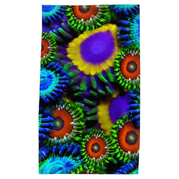 Zoanthid Garden Tea Towels