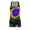 Zoanthids by Christina Multi Colored Zoanthid Garden Women's Racerback Dress