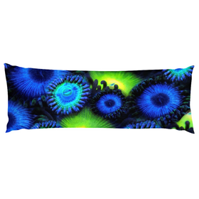 Blue & Green Zoa Garden Body Pillows