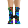 Zoanthids by Christina Multi Colored Zoanthid Garden DTG Socks