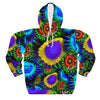 Multi Colored Zoanthid Garden Unisex Pullover Hoodie