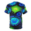 Zoanthids by Christina Blue and Green Zoanthid Garden Unisex Tee