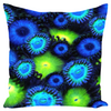 Blue & Green Zoa Garden Outdoor Pillows