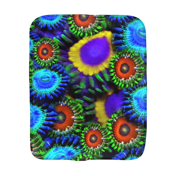 Zoanthid Garden Burp Cloths