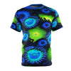 Zoanthids by Christina Blue and Green Zoanthid Garden Unisex Tee