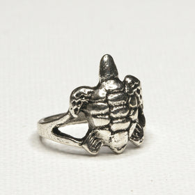 Silver Turtle Ring