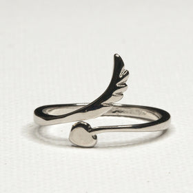 Silver Wing Ring