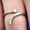 Silver Wing Ring