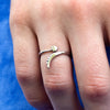 Silver Wing Ring