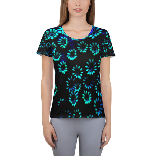 All-Over Print Women's Athletic T-shirt