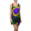 Zoanthids by Christina Multi Colored Zoanthid Garden Women's Racerback Dress