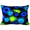 Blue & Green Zoa Garden Outdoor Pillows