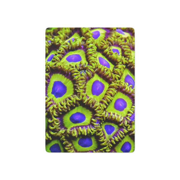 Zoanthids by Christina Laker Zoanthids Custom Poker Cards