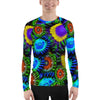 Zoanthids by Christina Multi Colored Zoanthid Garden Men's Rash Guard