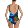 Zoanthids by Christina Multi Colored Zoanthid Garden One-Piece Swimsuit