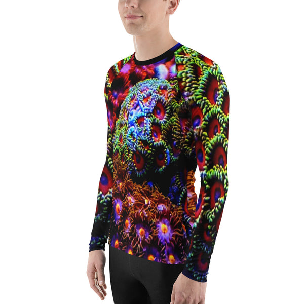 Zoanthids by Christina Zoanthid Garden Men's Rash Guard