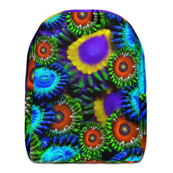 Zoanthids by Christina Multi Colored Zoanthid Garden Minimalist Backpack