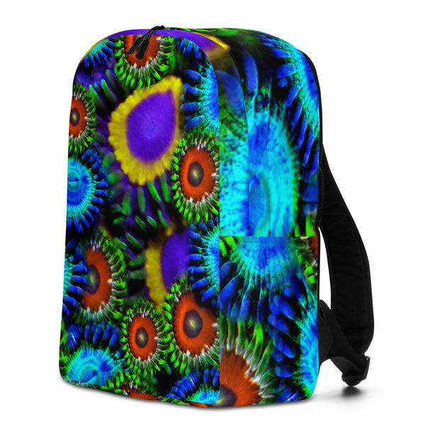 Zoanthids by Christina Multi Colored Zoanthid Garden Minimalist Backpack