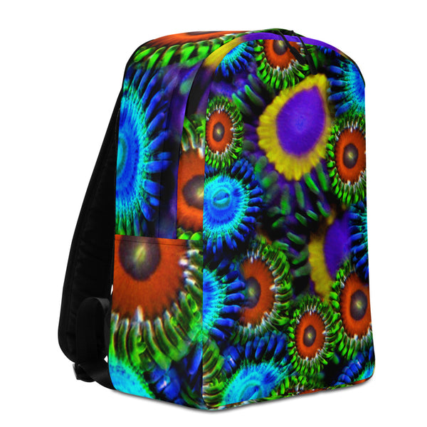 Zoanthids by Christina Multi Colored Zoanthid Garden Minimalist Backpack