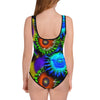 Zoanthids by Christina Multi Colored Zoanthid Garden Youth Swimsuit